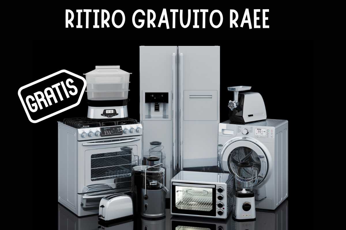 ritiro gratuito raee