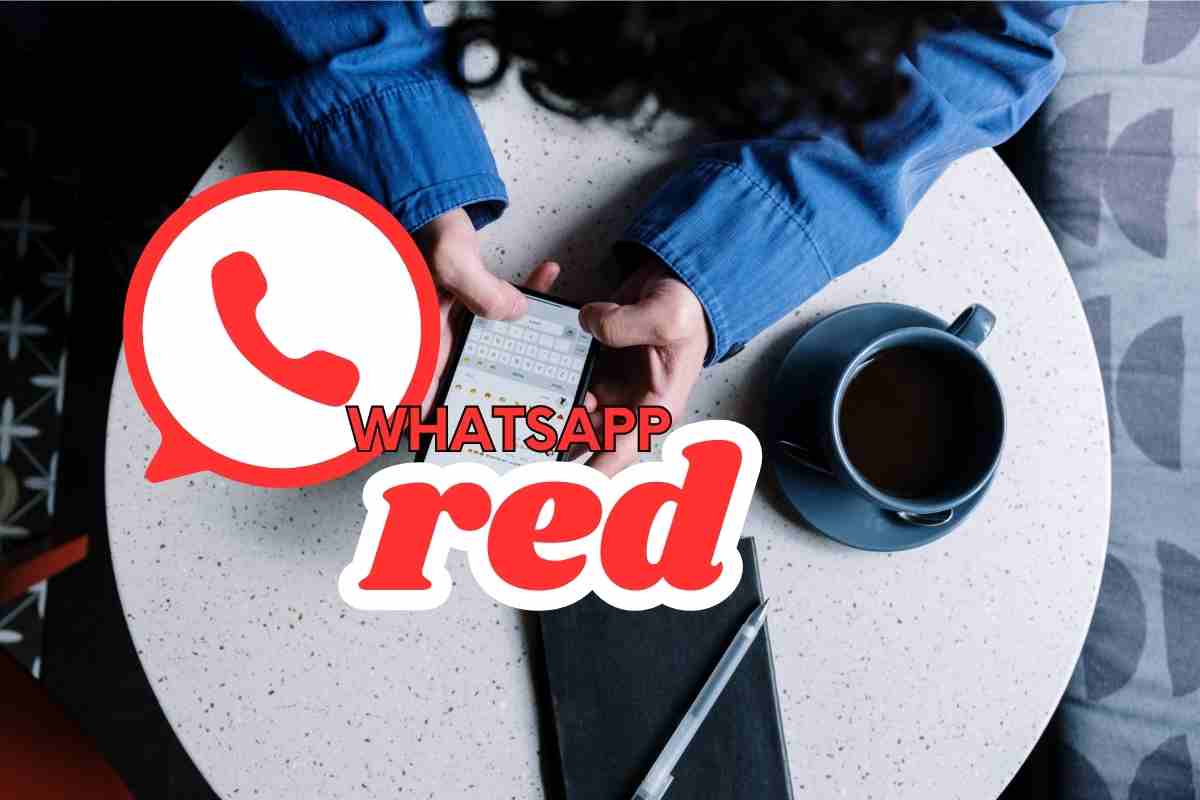 come impostare whatsapp rosso