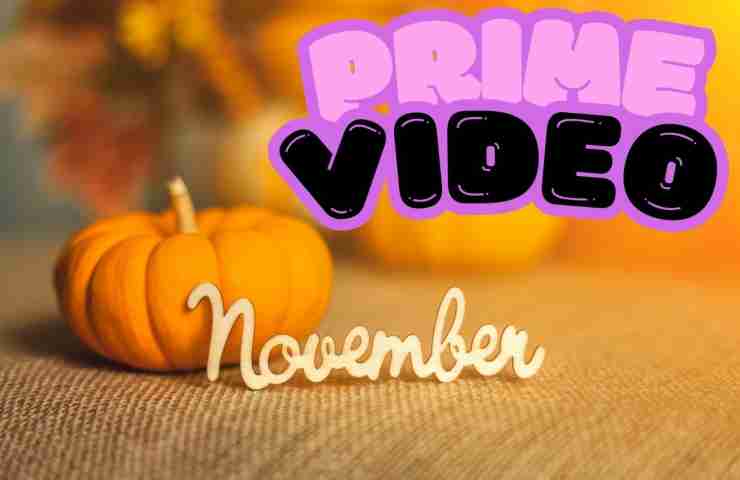 Prime Video a novembre